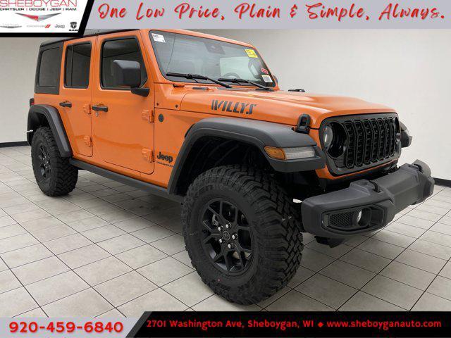 new 2025 Jeep Wrangler car, priced at $49,872