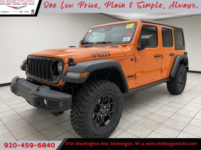 new 2025 Jeep Wrangler car, priced at $49,872