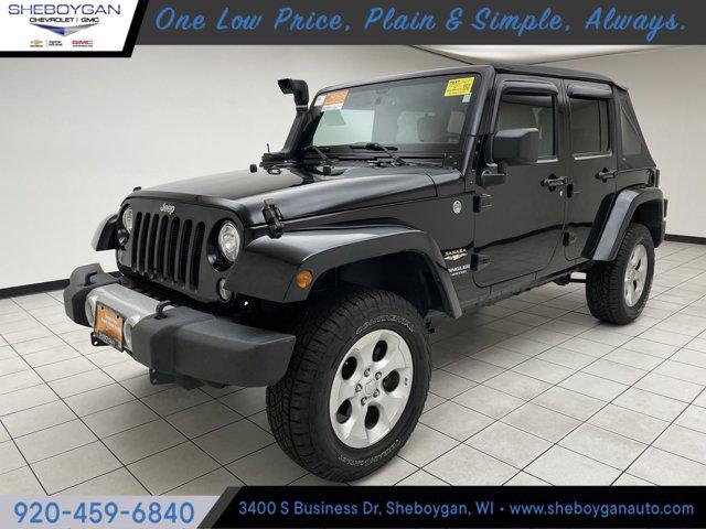 used 2015 Jeep Wrangler Unlimited car, priced at $21,249