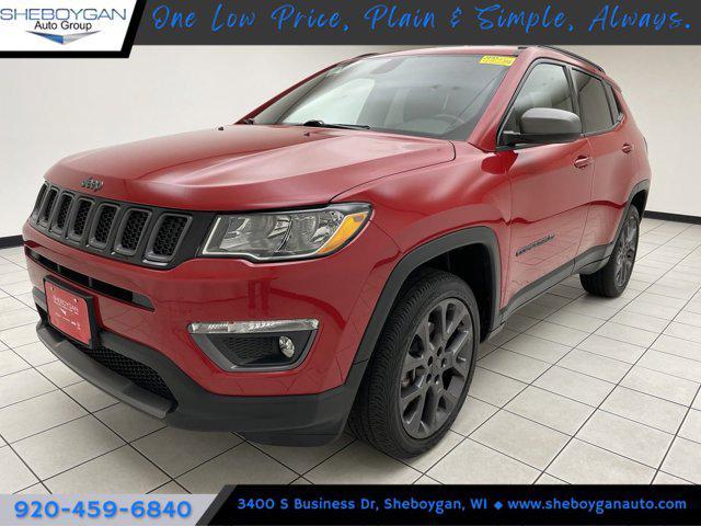 used 2021 Jeep Compass car, priced at $23,446