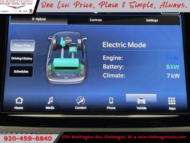 new 2025 Chrysler Pacifica Hybrid car, priced at $53,818