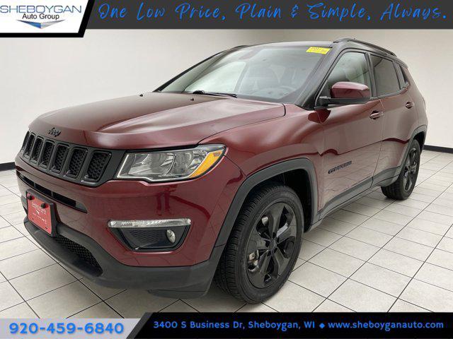 used 2021 Jeep Compass car, priced at $19,884