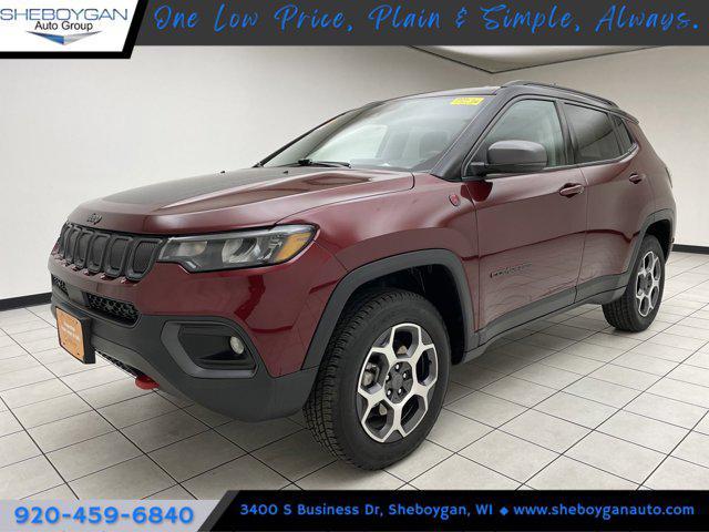 used 2022 Jeep Compass car, priced at $24,995