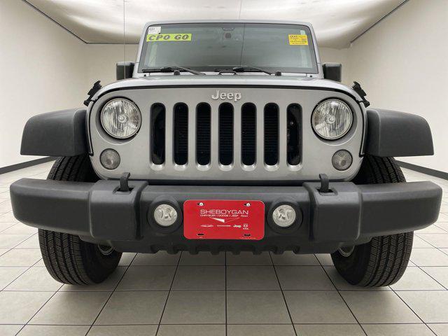 used 2018 Jeep Wrangler JK Unlimited car, priced at $23,679