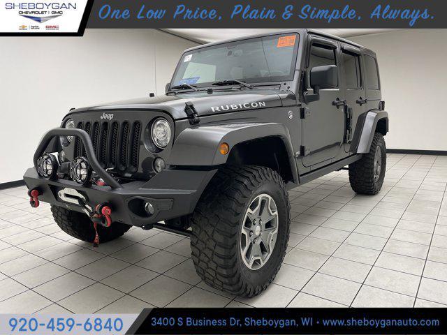 used 2017 Jeep Wrangler Unlimited car, priced at $23,225