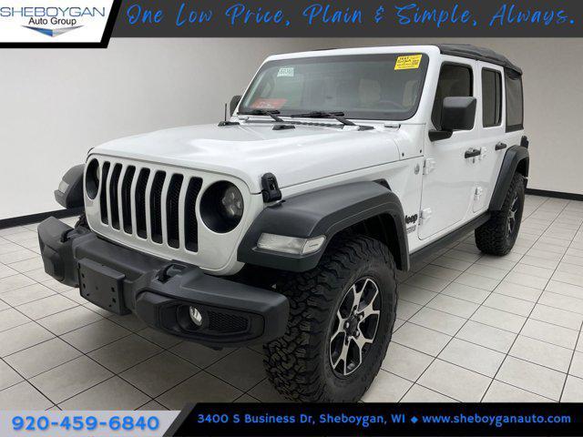 used 2018 Jeep Wrangler Unlimited car, priced at $26,111