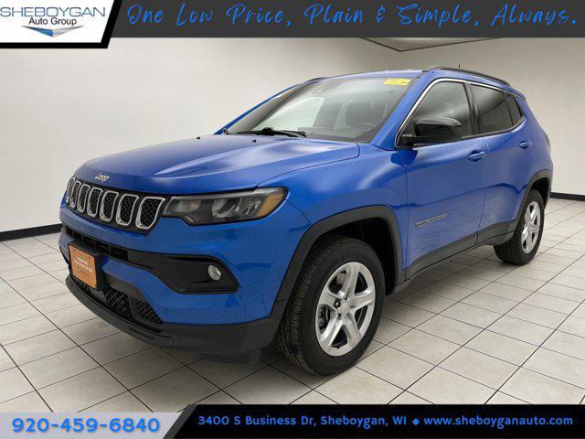 used 2023 Jeep Compass car, priced at $25,794