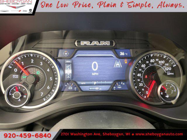new 2025 Ram 1500 car, priced at $53,265