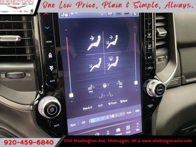 new 2025 Ram 1500 car, priced at $53,265