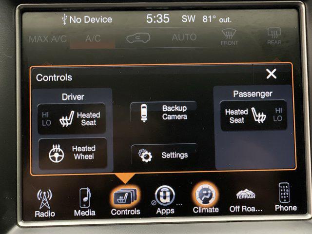 used 2017 Jeep Grand Cherokee car, priced at $15,748