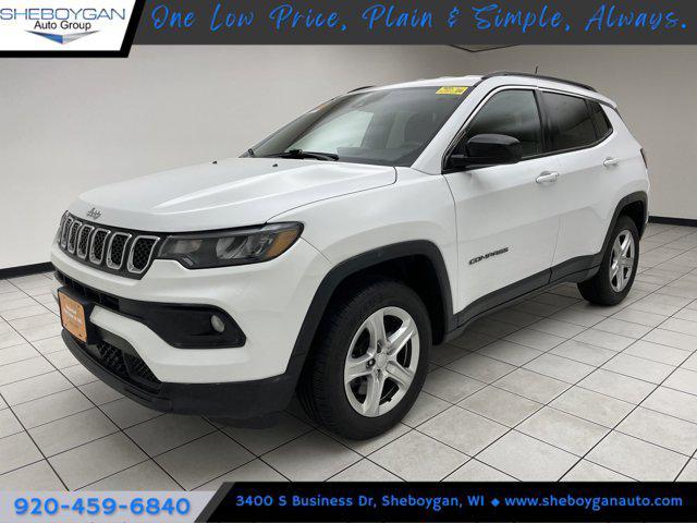 used 2023 Jeep Compass car, priced at $23,952
