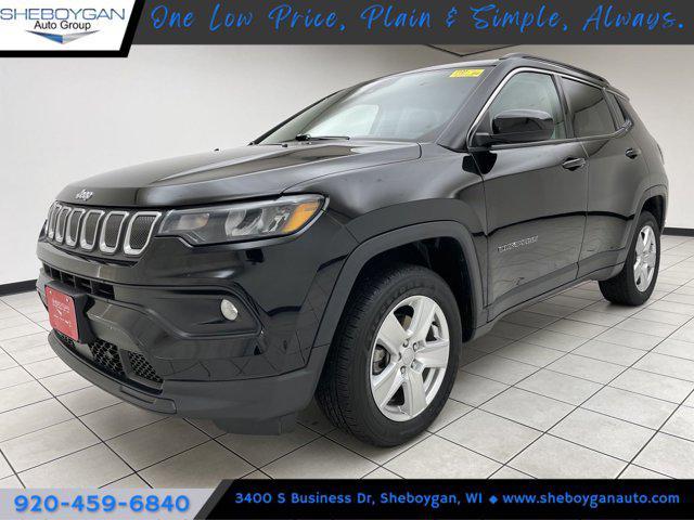 used 2022 Jeep Compass car, priced at $22,499