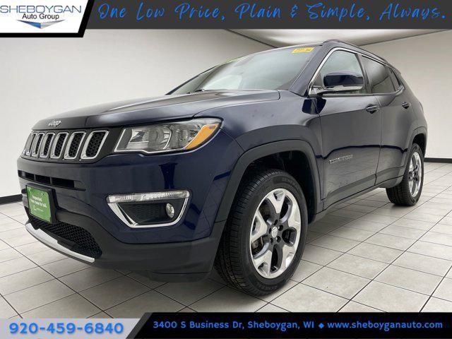 used 2020 Jeep Compass car, priced at $17,572