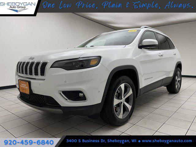 used 2021 Jeep Cherokee car, priced at $25,405