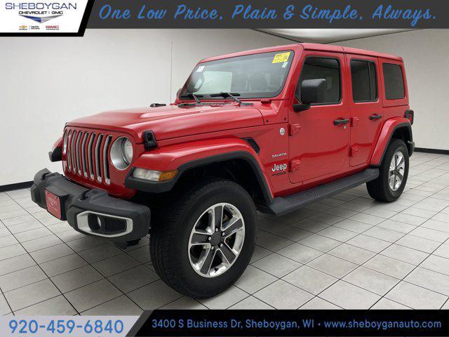 used 2021 Jeep Wrangler Unlimited car, priced at $24,764