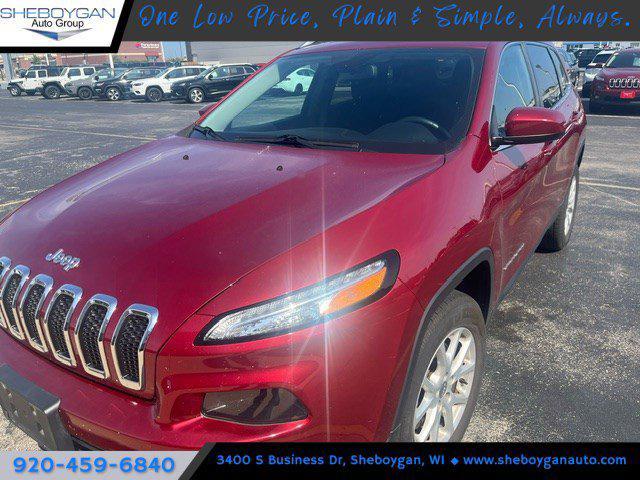 used 2015 Jeep Cherokee car, priced at $11,998