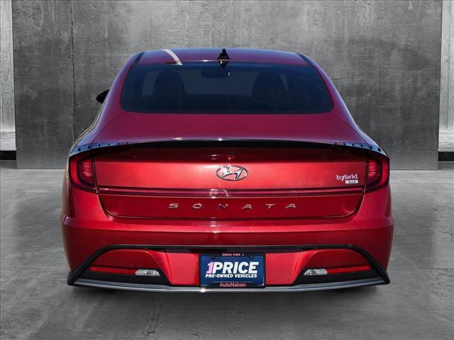 used 2023 Hyundai Sonata Hybrid car, priced at $22,499