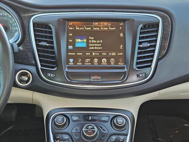 used 2015 Chrysler 200 car, priced at $8,995