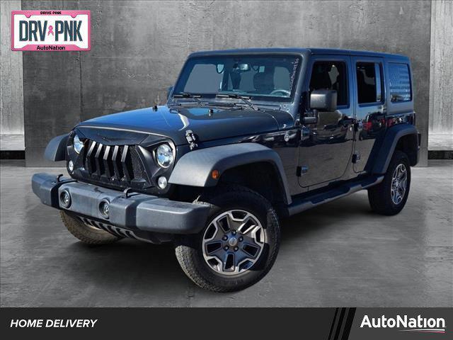 used 2016 Jeep Wrangler Unlimited car, priced at $17,556