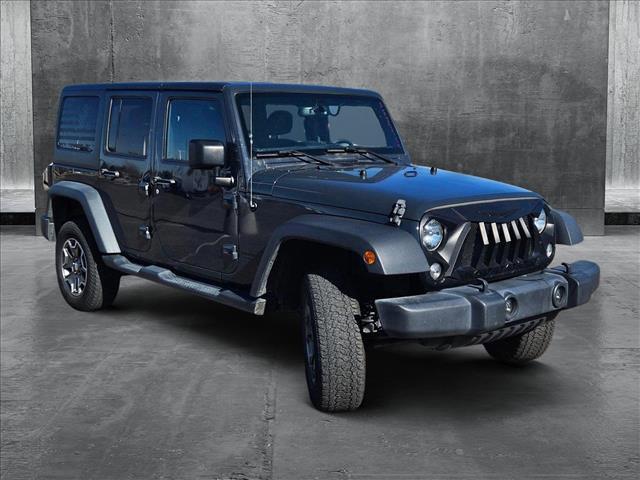 used 2016 Jeep Wrangler Unlimited car, priced at $17,556