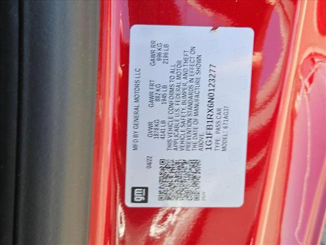 used 2022 Chevrolet Camaro car, priced at $25,499