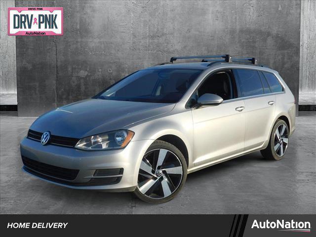 used 2015 Volkswagen Golf SportWagen car, priced at $12,791