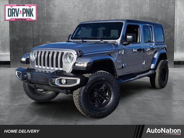 used 2019 Jeep Wrangler Unlimited car, priced at $28,491