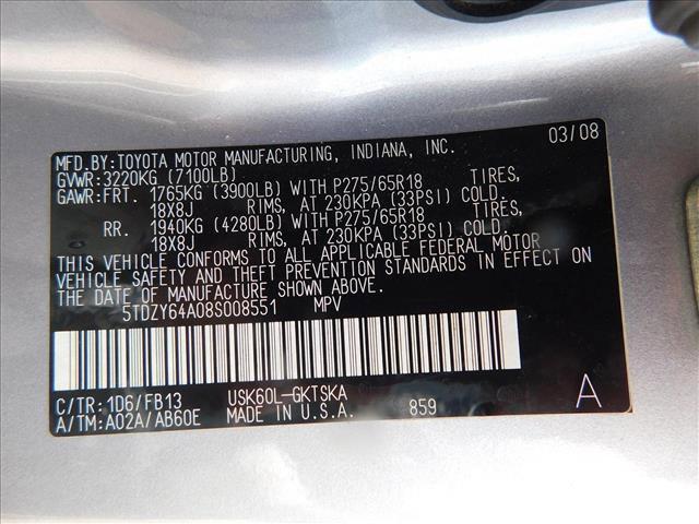 used 2008 Toyota Sequoia car, priced at $10,995