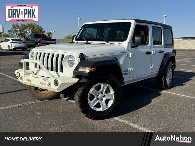 used 2018 Jeep Wrangler Unlimited car, priced at $20,483