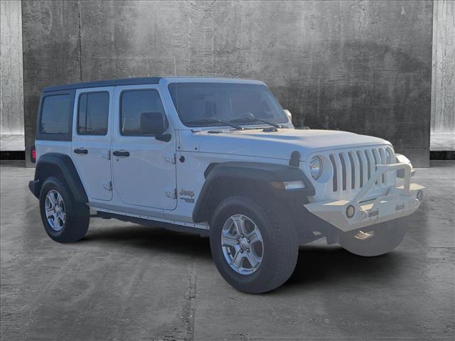 used 2018 Jeep Wrangler Unlimited car, priced at $19,220