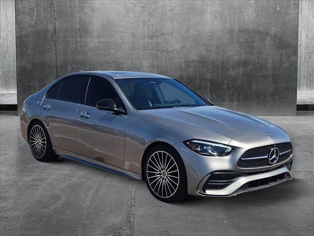 used 2022 Mercedes-Benz C-Class car, priced at $36,995
