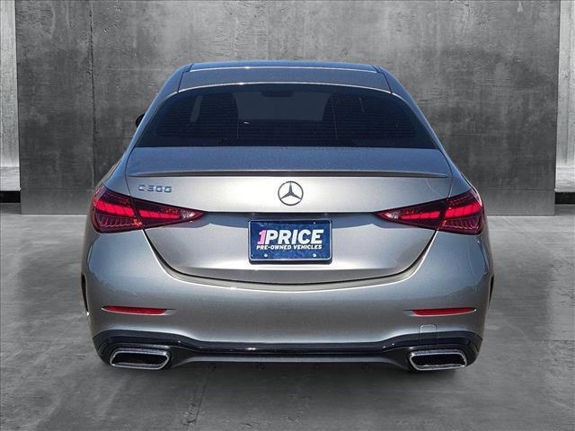 used 2022 Mercedes-Benz C-Class car, priced at $36,995