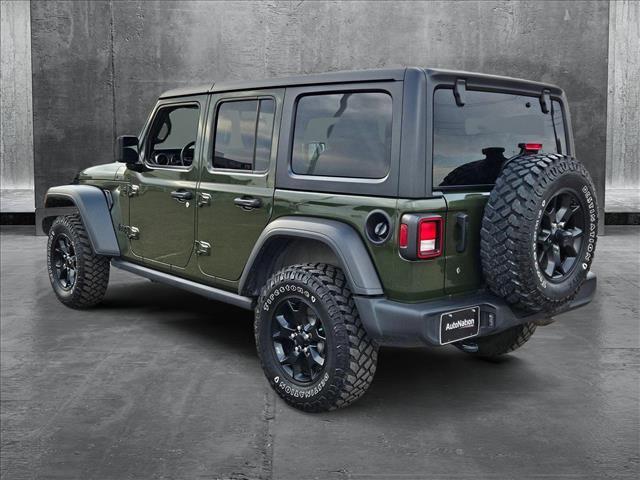 used 2021 Jeep Wrangler Unlimited car, priced at $28,762