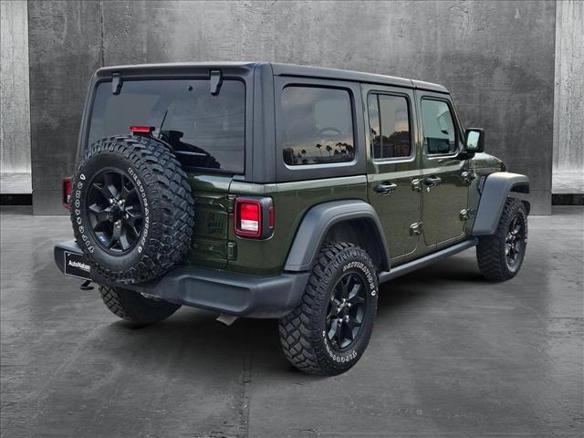 used 2021 Jeep Wrangler Unlimited car, priced at $28,762