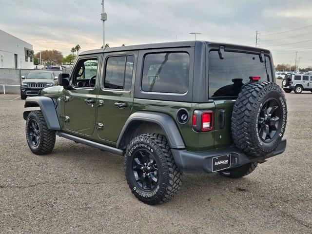 used 2021 Jeep Wrangler Unlimited car, priced at $31,498