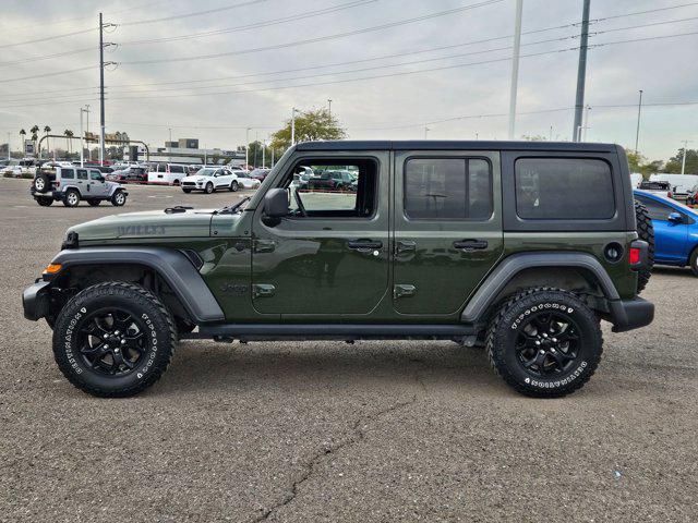 used 2021 Jeep Wrangler Unlimited car, priced at $31,498