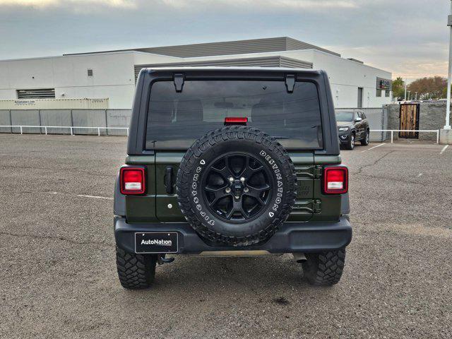 used 2021 Jeep Wrangler Unlimited car, priced at $31,498