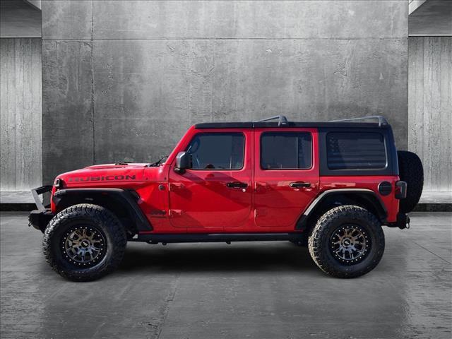 used 2021 Jeep Wrangler Unlimited car, priced at $35,223