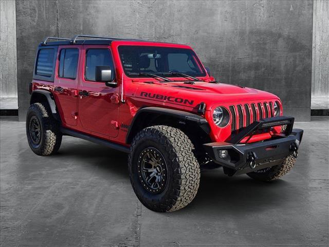 used 2021 Jeep Wrangler Unlimited car, priced at $35,223