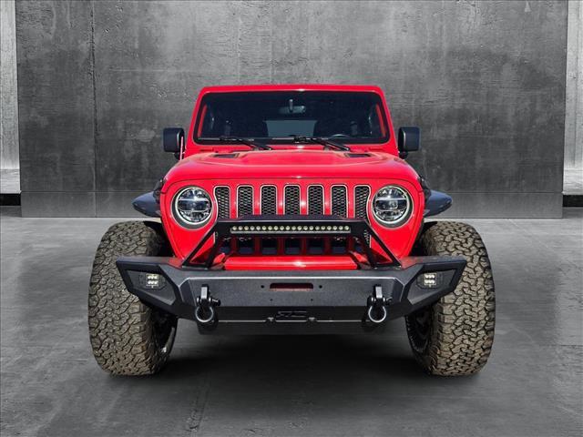 used 2021 Jeep Wrangler Unlimited car, priced at $35,223