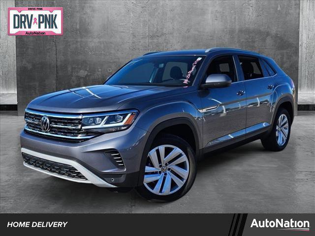 used 2022 Volkswagen Atlas Cross Sport car, priced at $26,556