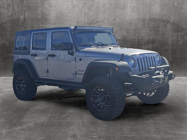 used 2016 Jeep Wrangler Unlimited car, priced at $19,995