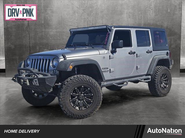 used 2016 Jeep Wrangler Unlimited car, priced at $19,995