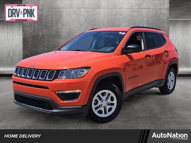 used 2019 Jeep Compass car, priced at $14,676