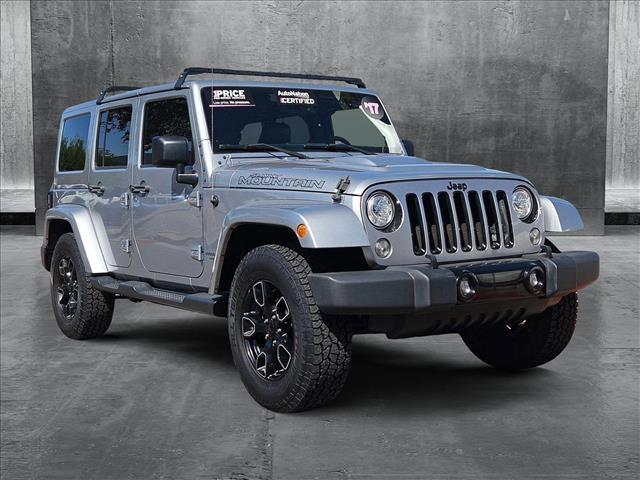 used 2017 Jeep Wrangler Unlimited car, priced at $22,481