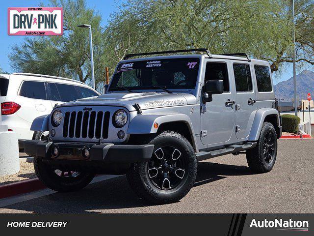 used 2017 Jeep Wrangler Unlimited car, priced at $22,481