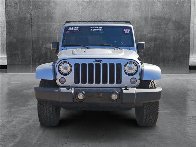 used 2017 Jeep Wrangler Unlimited car, priced at $22,481