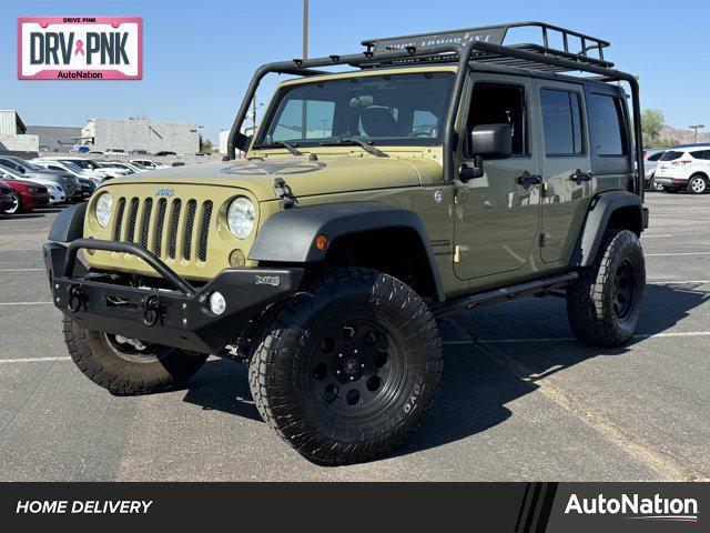 used 2013 Jeep Wrangler Unlimited car, priced at $19,282