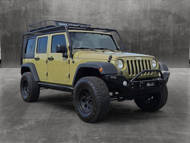 used 2013 Jeep Wrangler Unlimited car, priced at $18,995