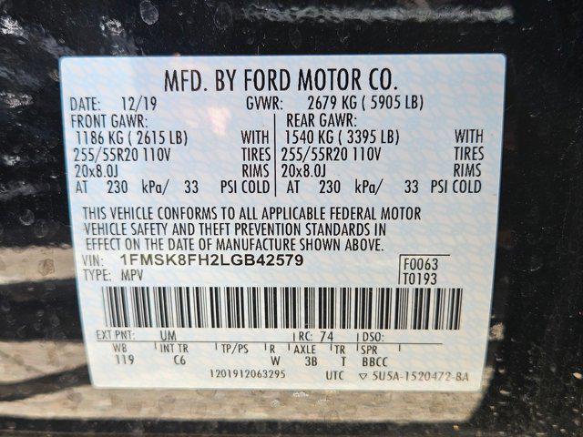 used 2020 Ford Explorer car, priced at $23,700